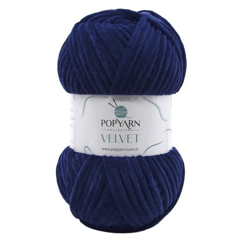 Włóczka Velvet B013 - niebieski